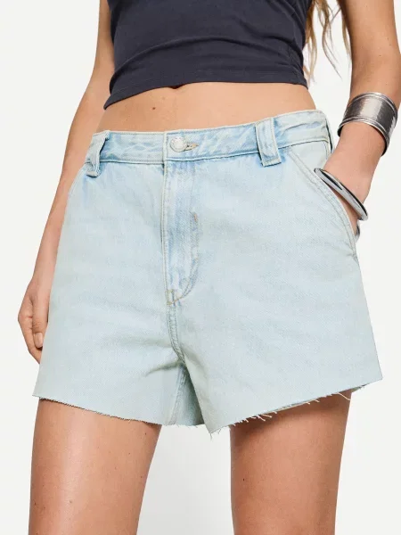 Bershka Jeans deschis albastru