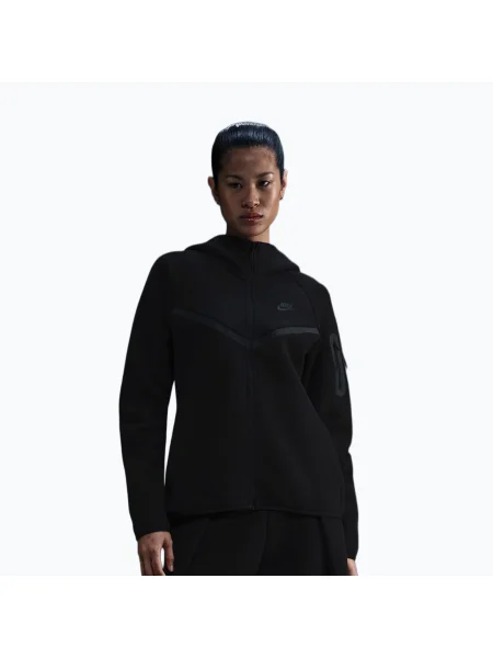 Bluză pentru femei Nike Sportswear Tech Fleece Windrunner black/black negru