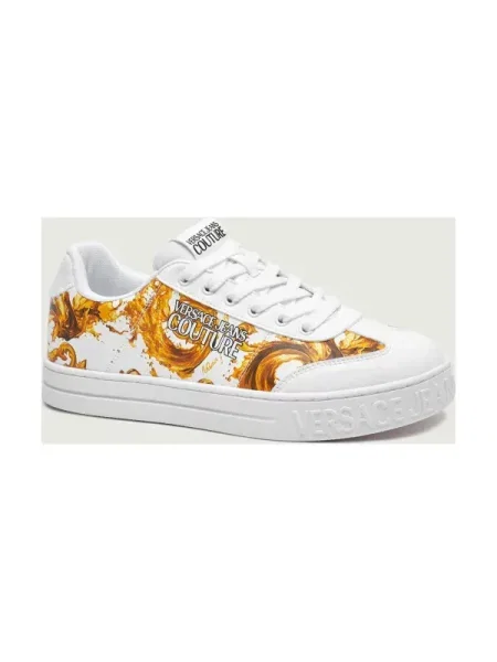 Versace Jeans Couture Sneakers Colorat alb
