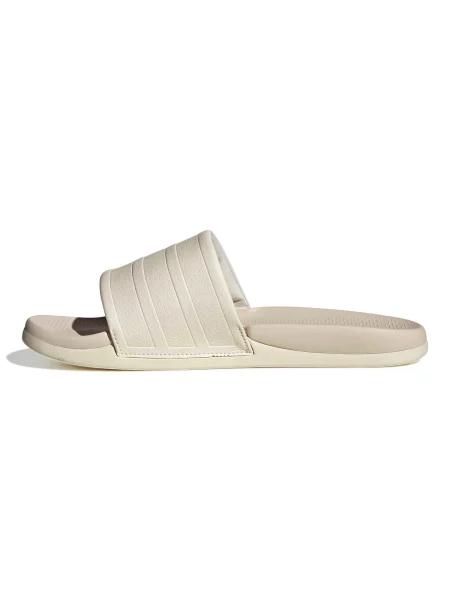ADIDAS SPORTSWEAR Saboți ADILETTE COMFORT lână alb