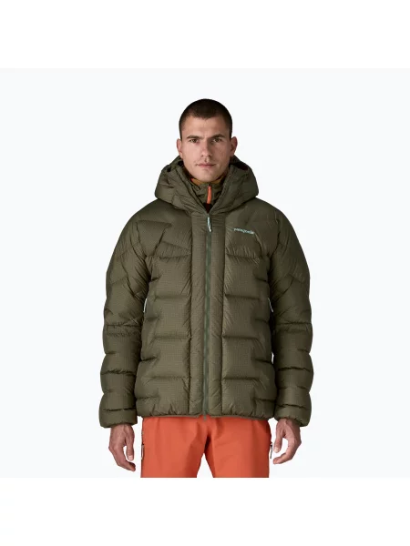 Geacă cu puf pentru bărbați Patagonia Durable Down Parka basin green verde