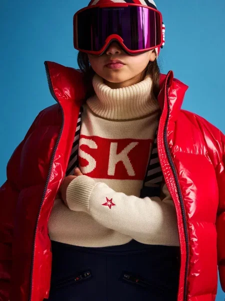 Perfect Moment Вовняний дитячий светр ski turtle sweater ii
