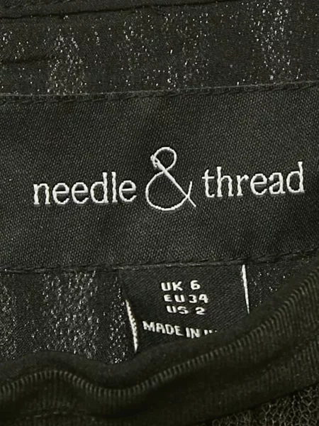 Миди пола Needle & Thread от тюл черно