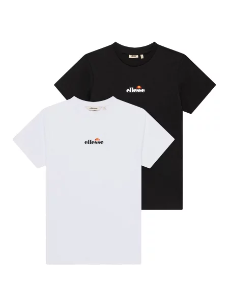 ELLESSE Tricou Duranio negru alb