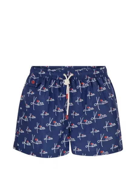 Slip de baie Kiton albastru