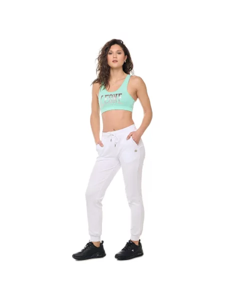Pantaloni sport Leone 1947 alb