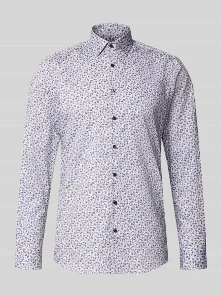 Body Koszula biznesowa o kroju slim fit z mieszanki bawełny Olymp Level 5 biała