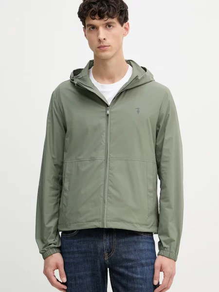 Trussardi Jachetă scurtă bărbați verde