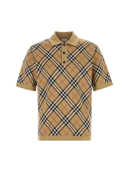 Koszula Burberry beżowa