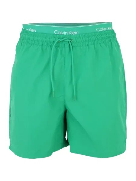 Calvin Klein Swimwear Plavecké šortky ESSENTIALS' zelená