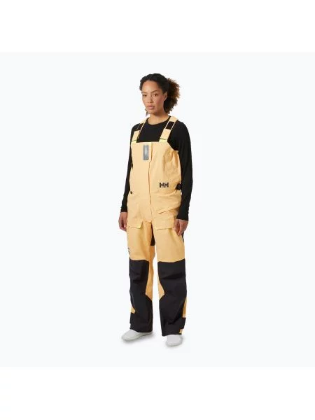 Spodnie żeglarskie Helly Hansen Skagen Offshore Bib orange sorbet pomarańczowe