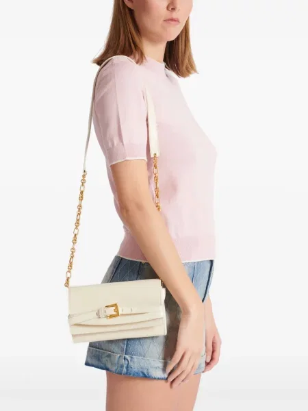 Geantă plic Balmain alb