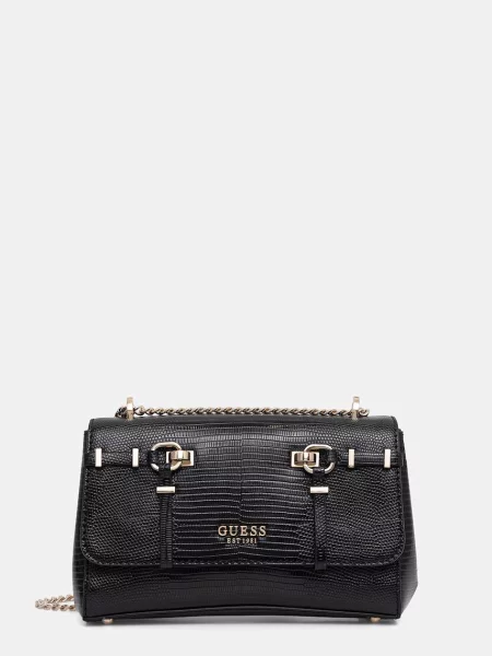 Guess geantă pentru femei LEONA negru