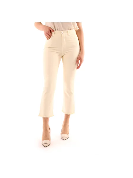 Pantaloni Marella alb