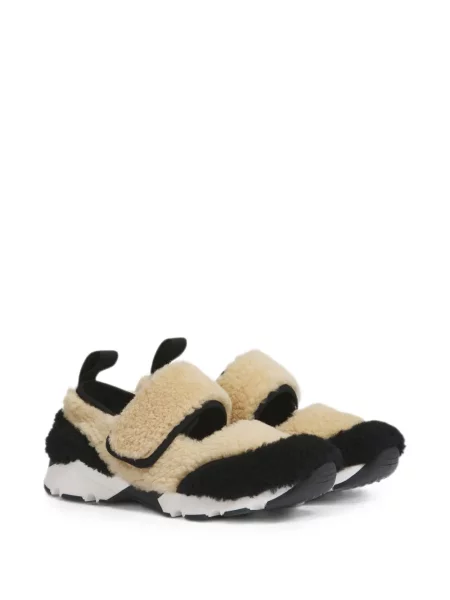 Sneakerși Marni din piele de oaie