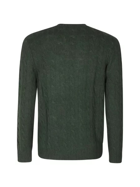 Pulover Polo Ralph Lauren cu broderie verde