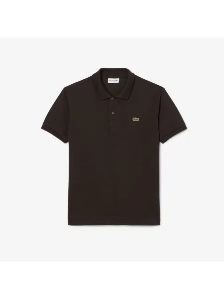 Поло Lacoste коричневое