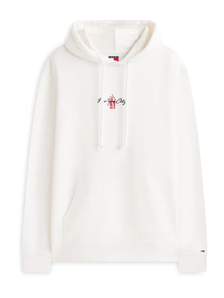 Palton Tommy Jeans alb