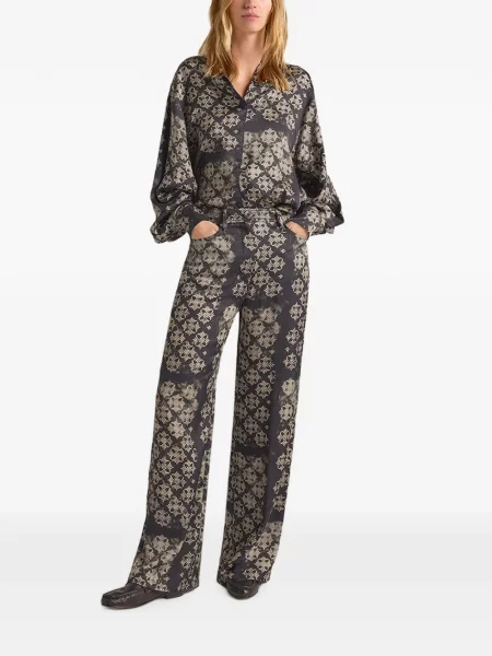 Pantaloni palazzo Momoni negru