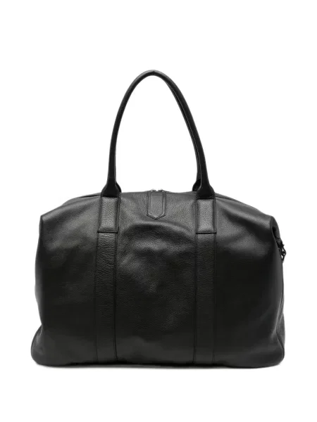 Geantă Canali din piele negru