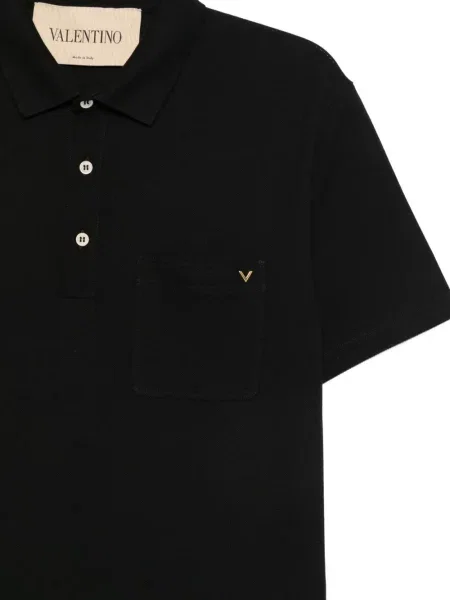 Polo Valentino Garavani μαύρο