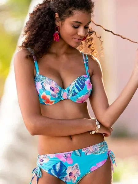 LASCANA Bikiny tyrkysová