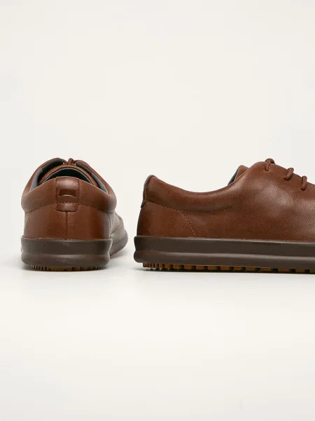 Sneakerși Camper din piele maro