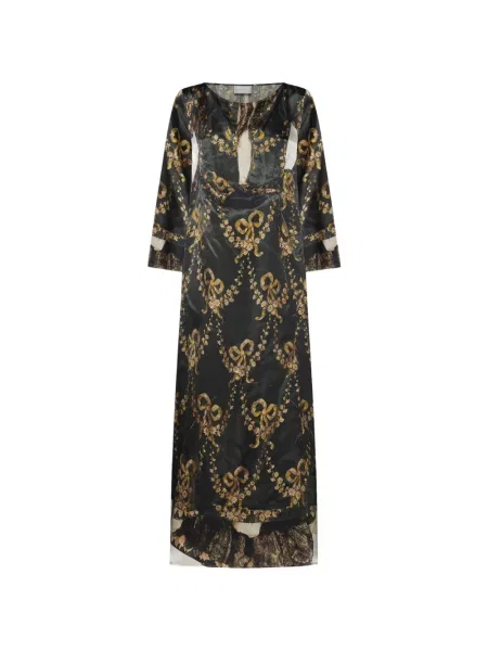 Rochie maxi Pierre-louis Mascia negru