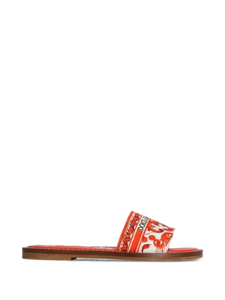 Kapcie dziecięce Dolce And Gabbana czerwone