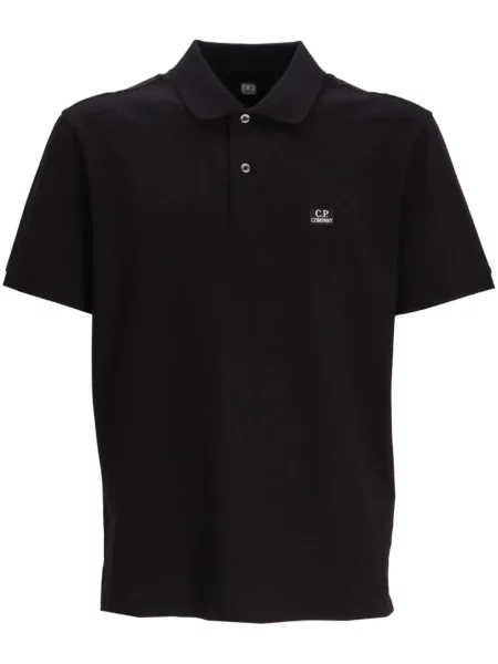 Tricou polo C.p. Company cu autograf negru