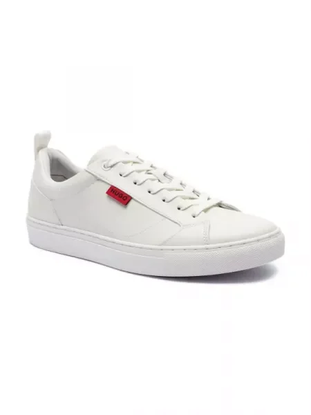 HUGO Sneakers Morrie_Tenn_napu_N alb