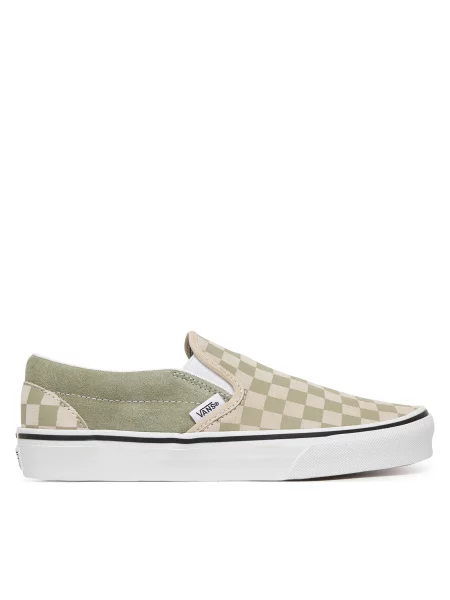 Tenis superge Vans Classic Slip-On zelena