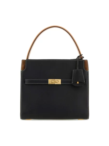 Tory Burch torebka skórzana CN czarny