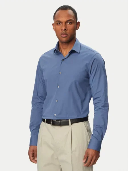Calvin Klein Cămașă Essentials deschis albastru