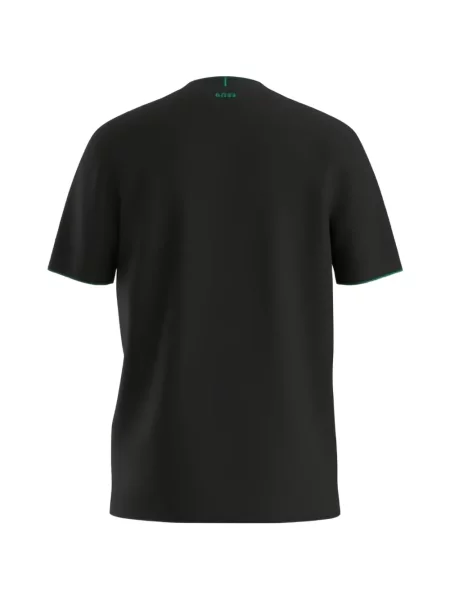 Tricou Boss cu autograf negru