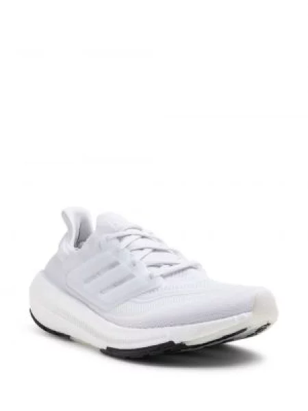 Iš natūralios odos sportbačiai Adidas UltraBoost su raišteliais žalia