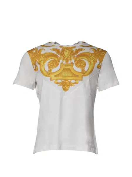 Tricou Versace cu imagine alb