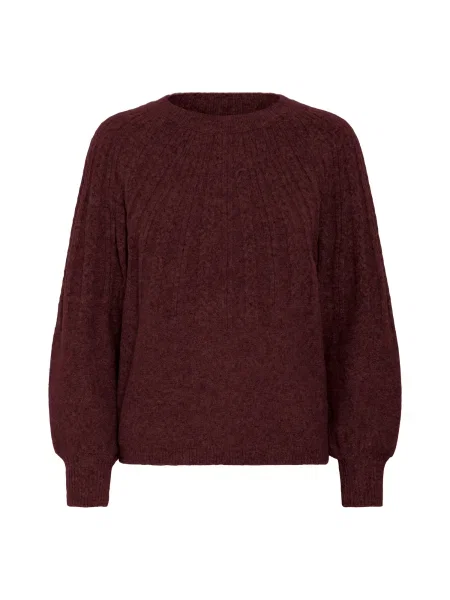 B.young Pulover BYMAGGE bordeaux roșu