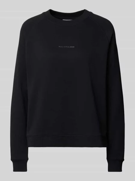 Marc O'Polo bluza gładka czarny