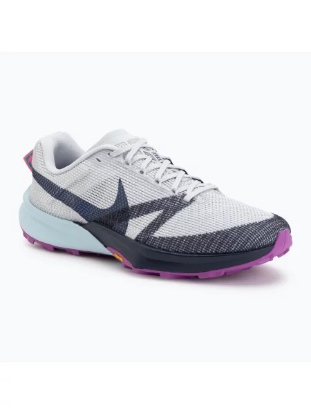 Încălțăminte de alergare pentru bărbați Nike Kiger 10 metallic platinum/sapphire/midnight navy marină