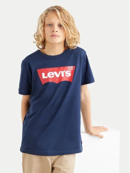 Levi's® Marškinėliai Tamsiai mėlyna raudona