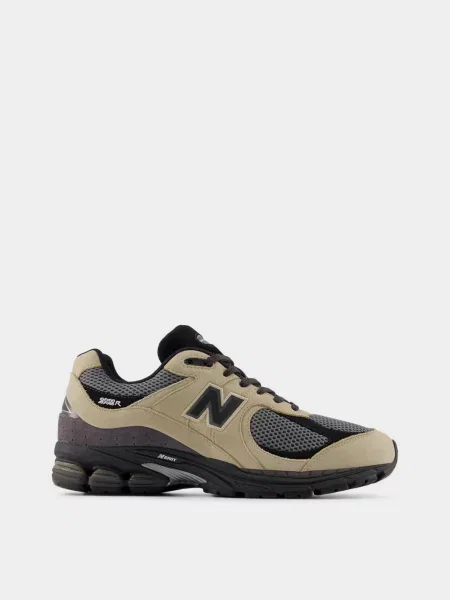 Замшевые кроссовки New Balance бежевые