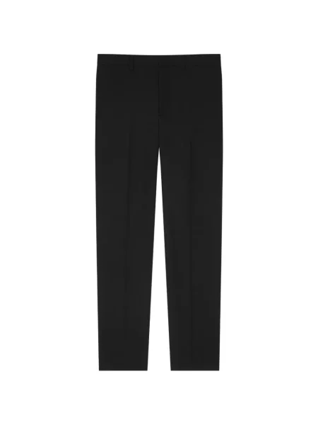 Pantaloni Givenchy de lână negru