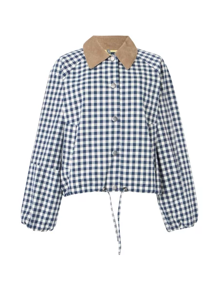Barbour Prehodna jakna Ovingham modra / progasto modra bela