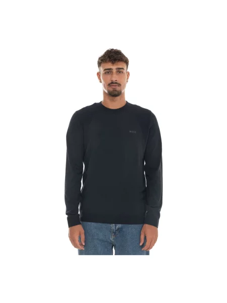 Sweter Boss niebieski