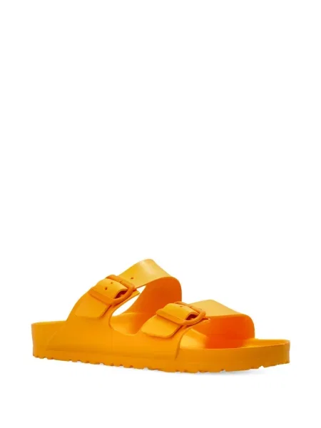 Sandale Birkenstock cu cataramă portocaliu