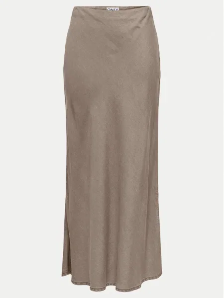 ONLY Fustă maxi Chigo Bej maro
