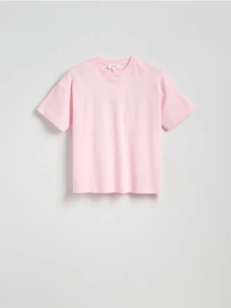 Reserved Tricou regular din roz-pastel roz
