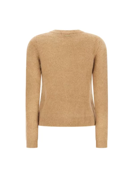 Sweter Michael Kors wełniany beżowy