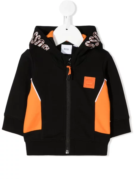 Bluza z kapturem dziecięca Bosswear czarna
